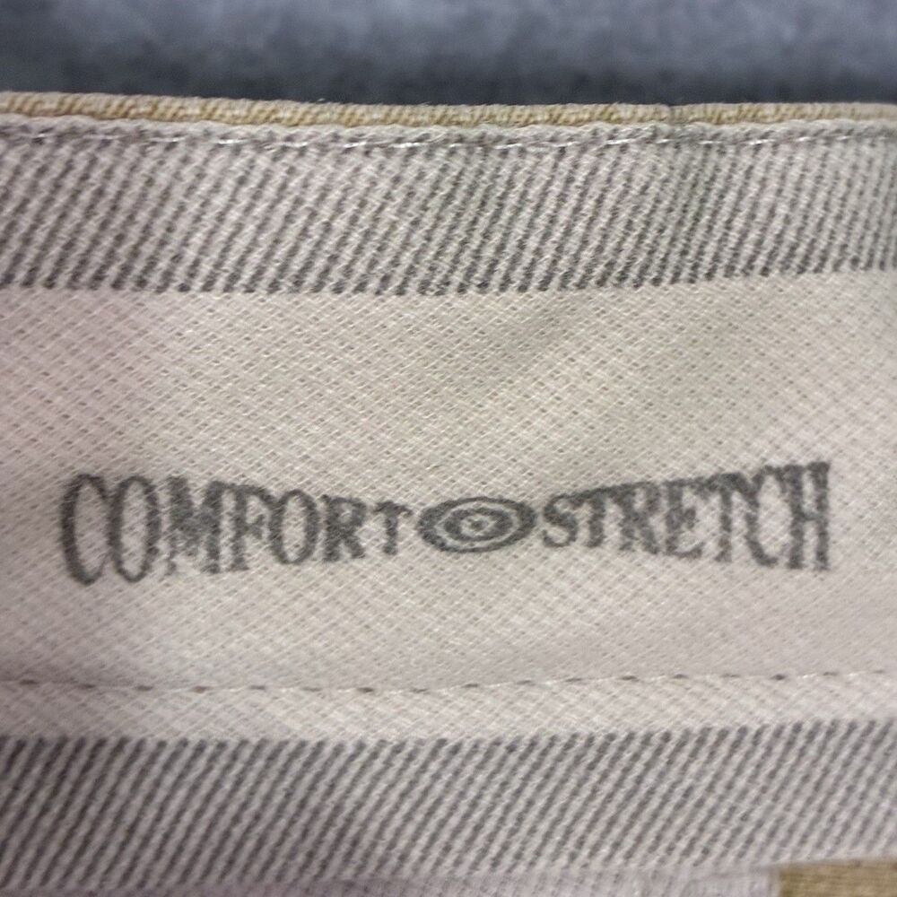 Meyer Comfort Stretch Chino Pants Men’s 38x32 Beige Khaki Non Iron Trousers - Picture 6 of 10